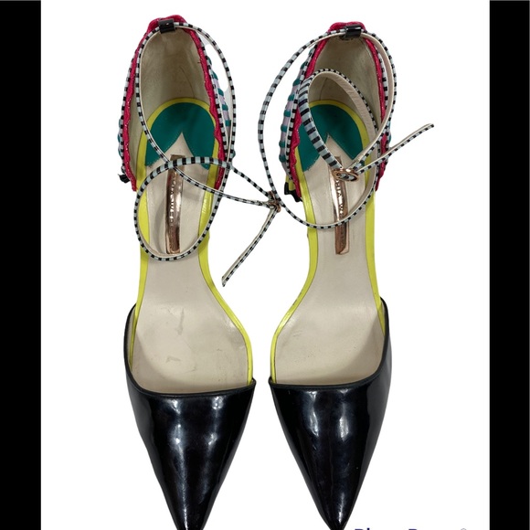 Multi color Sophia Webster Solange tassel fringe leather pumps size 40 - Picture 7 of 14